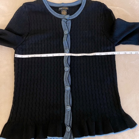 Grace Dane Lewis Button Down Sweater - Size M - Picture 9 of 12